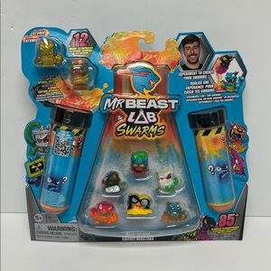 Mr Beast Lab Swarms Mega Lab Pack - Coffret Mega Labo - Age 5+   New - Sealed